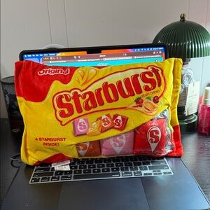 Red and Yellow Pillow